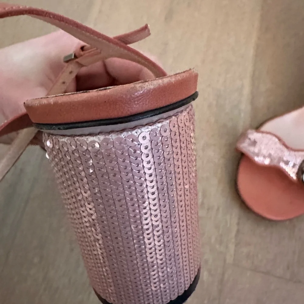 Gucci GG Marmont mid heeled sandals - Picture 10 of 10